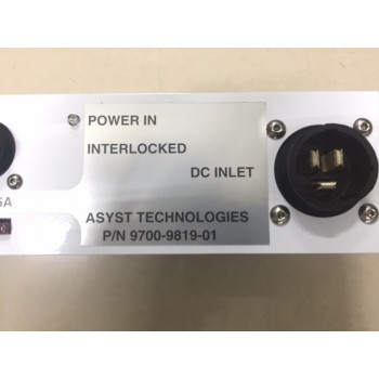 ASYST 9700-9819-01 Power In Interlocked